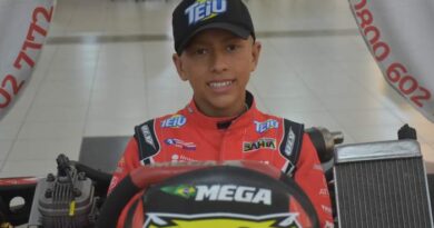 Diogo Cruz, de 13 anos, é destaque do kart baiano