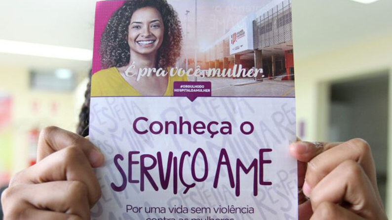 Serviço AME reforça combate à violência sexual no Dia Nacional de Luta contra a Violência à Mulher